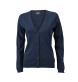 LADIES V-NECK CARDIGAN 100%C FullGadgets.com