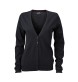 LADIES V-NECK CARDIGAN 100%C FullGadgets.com