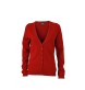 LADIES V-NECK CARDIGAN 100%C FullGadgets.com