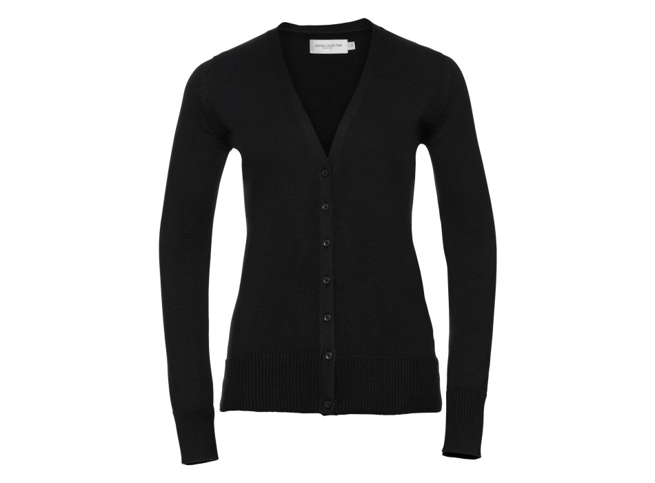 Ladies' V-Neck Knitted Cardigan FullGadgets.com