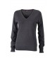 LADIES V-NECK PULLOVER 100%C FullGadgets.com