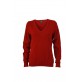 LADIES V-NECK PULLOVER 100%C FullGadgets.com