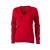 Ladies V-Neck Pullover 100% Cotone Personalizzabile