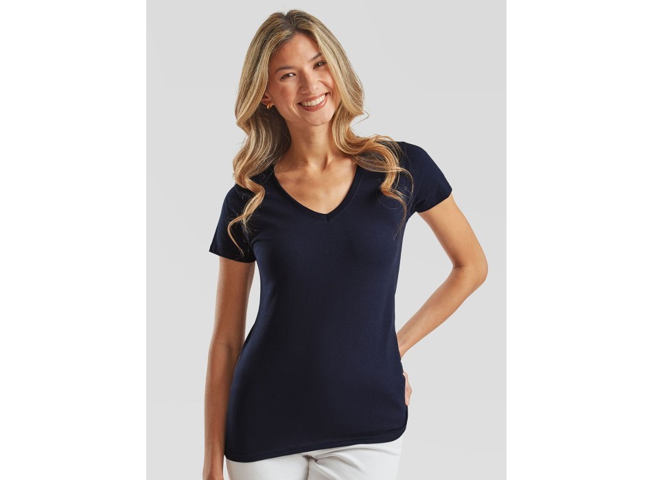Ladies Valueweight V-Neck T FullGadgets.com