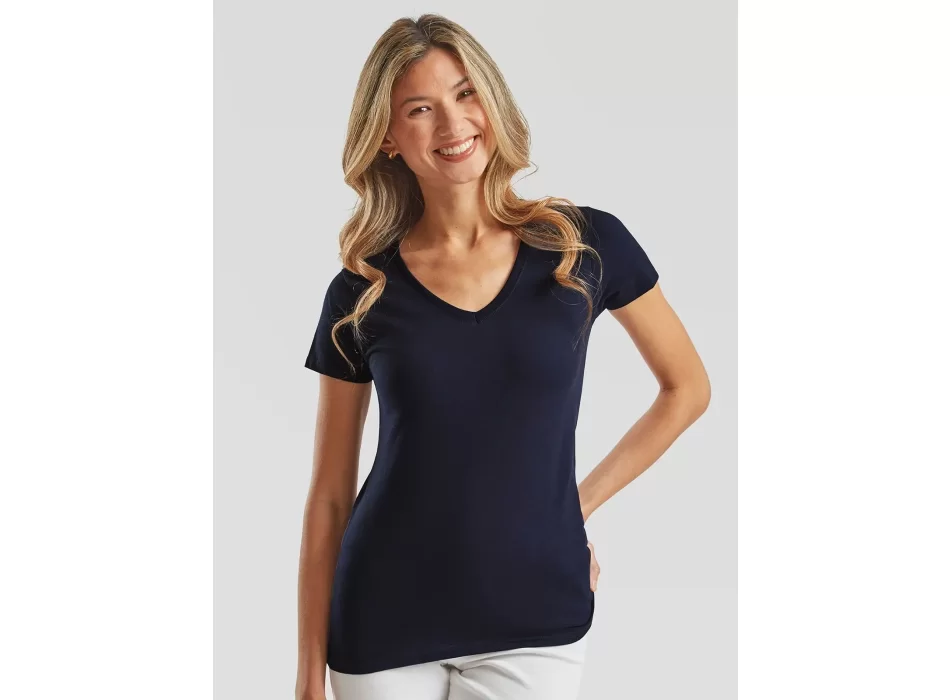 Ladies Valueweight V-Neck T FullGadgets.com