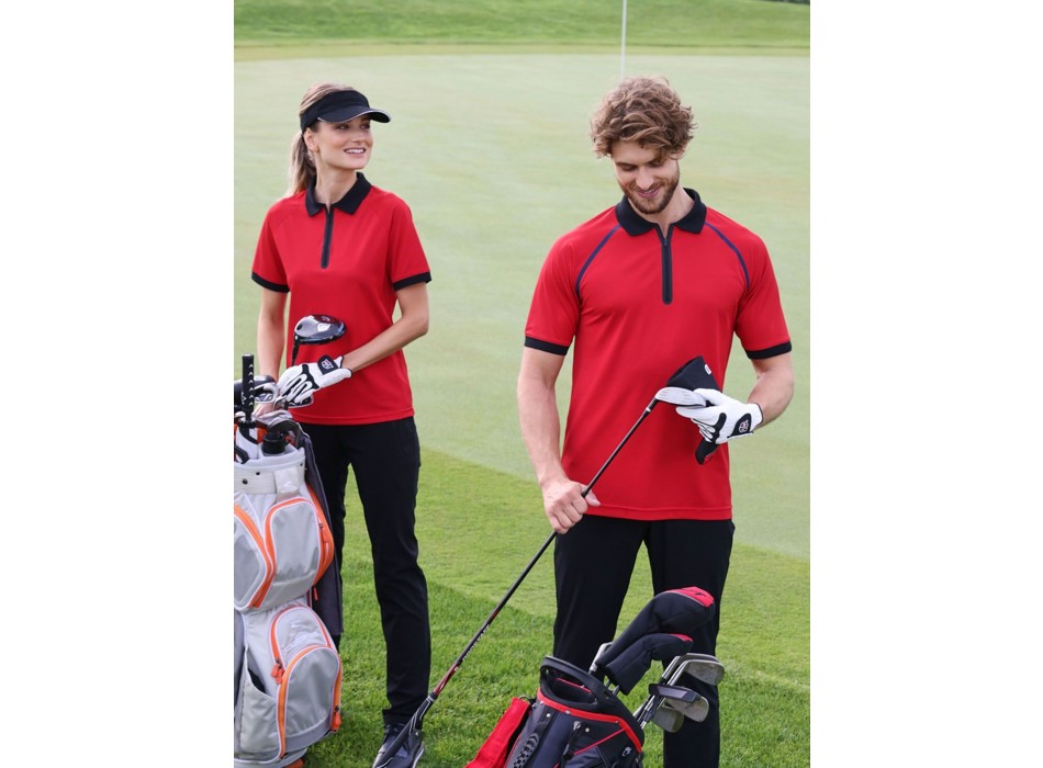 Ladies' Zip-Polo FullGadgets.com