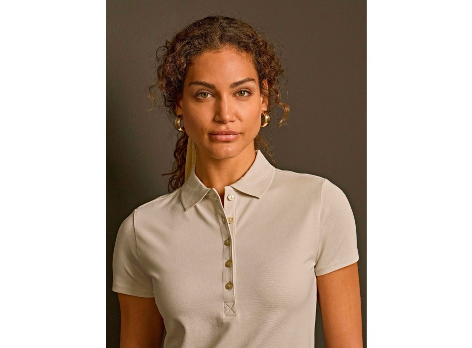 Ladiess Luxury Stretch Polo FullGadgets.com