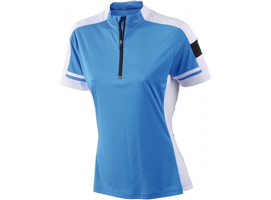 LADY BIKE-T 1/2 ZIP 100%P J&N FullGadgets.com