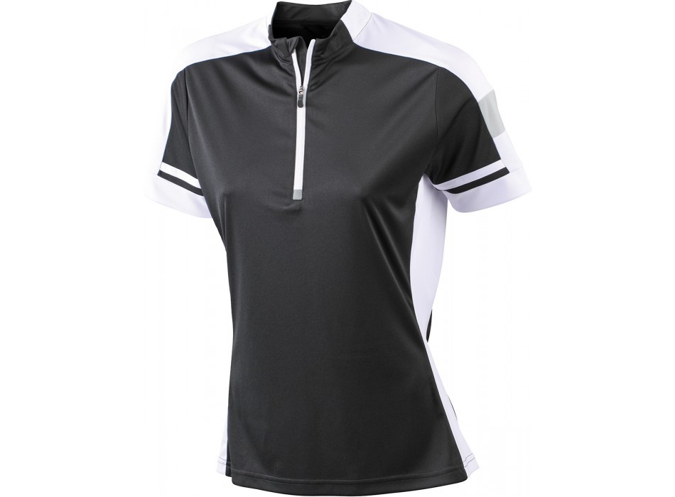 LADY BIKE-T 1/2 ZIP 100%P J&N FullGadgets.com