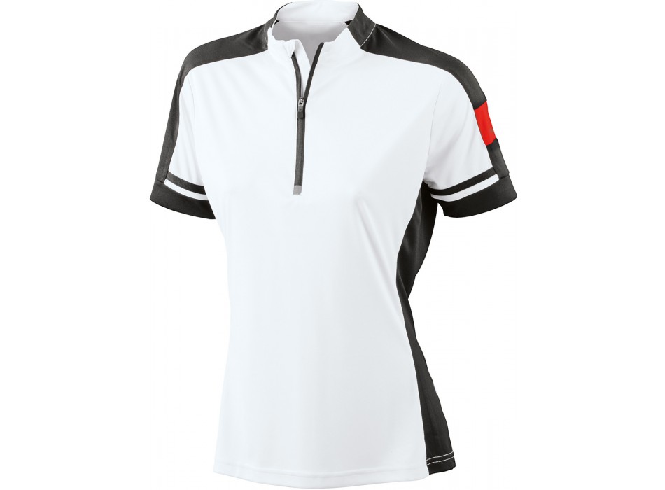 LADY BIKE-T 1/2 ZIP 100%P J&N FullGadgets.com