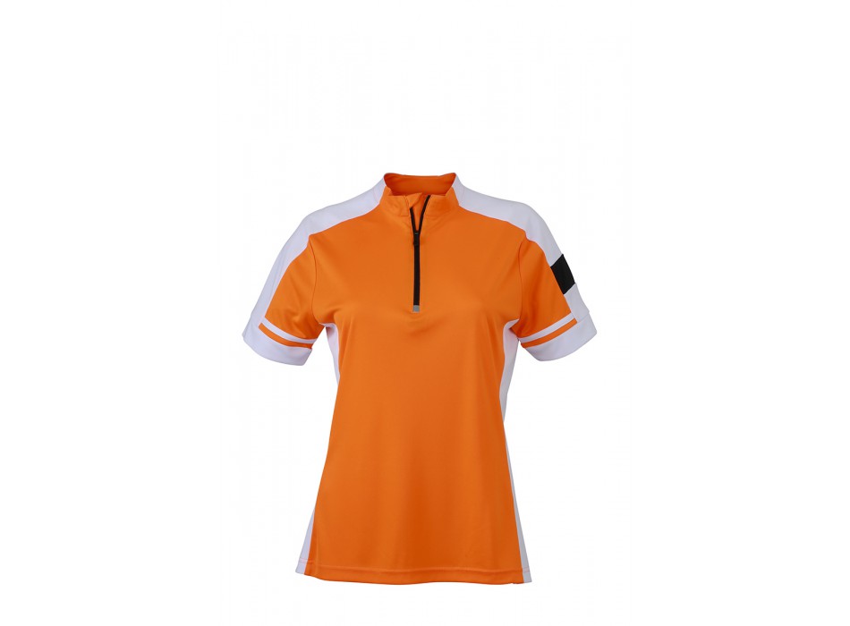 LADY BIKE-T 1/2 ZIP 100%P J&N FullGadgets.com