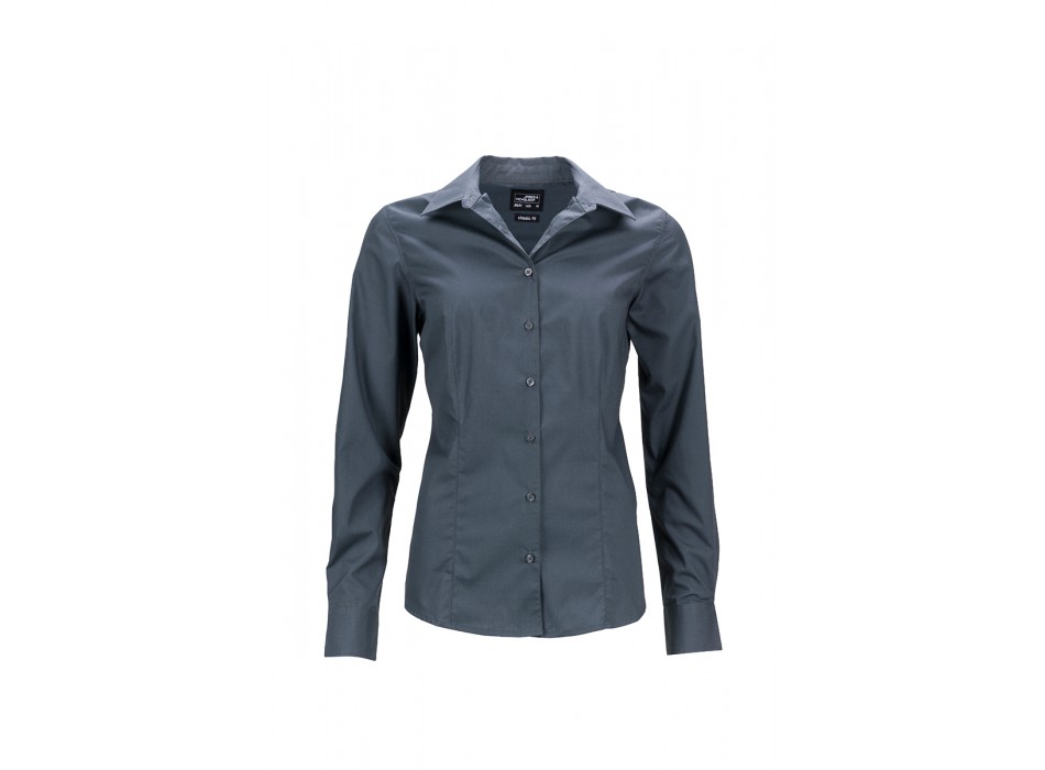 Lady Busin. Shirt LSL 50%C50%P FullGadgets.com