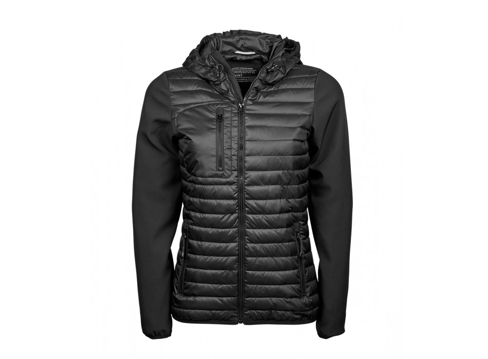 Lady Hooded Cross Jacket 100%P FullGadgets.com