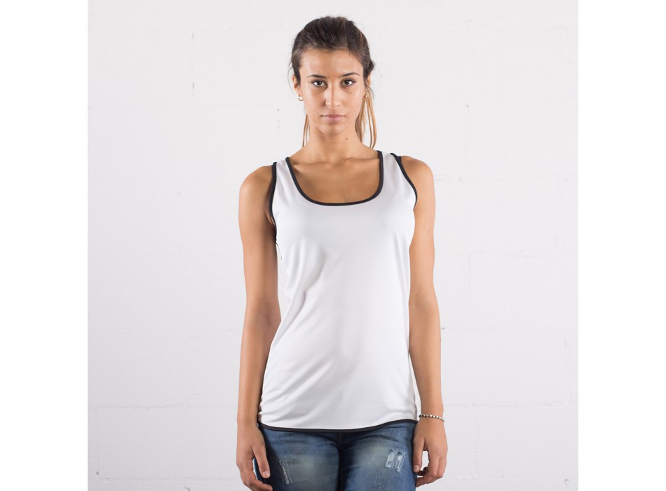 Lady Tech Contrast Vest 100%P FullGadgets.com