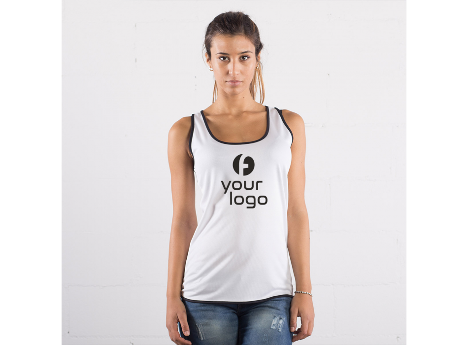 Lady Tech Contrast Vest 100%P FullGadgets.com