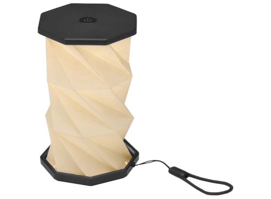 Lampada da tavolo pieghevole in plastica riciclata Celestia FullGadgets.com