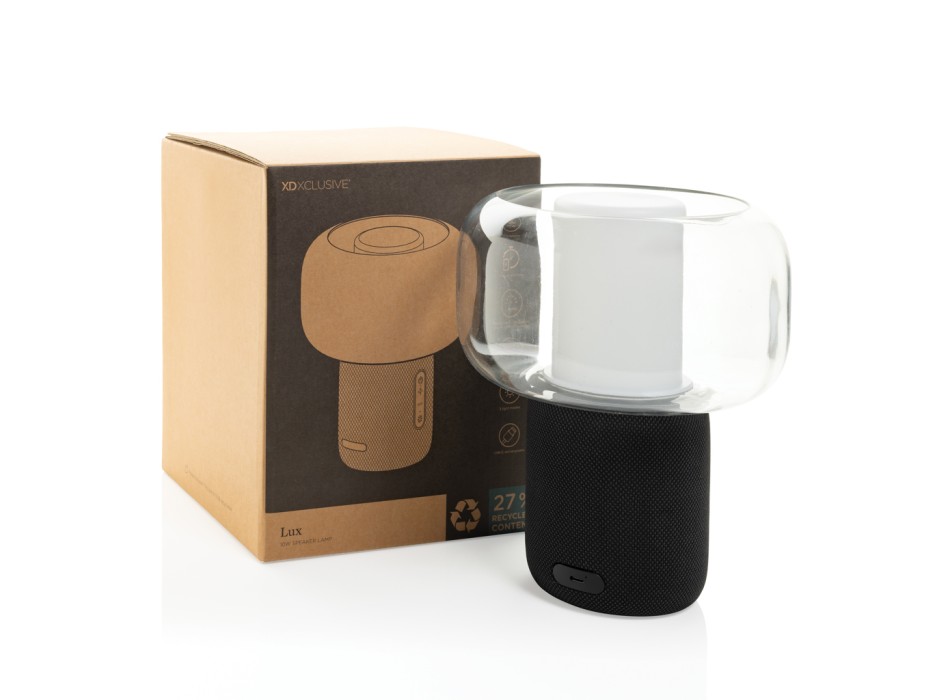 Lampada speaker 10W Lux in rPlastica RCS FullGadgets.com