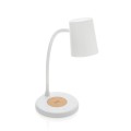 Lampada Zanara con caricatore wireless 15W in plastica RCS