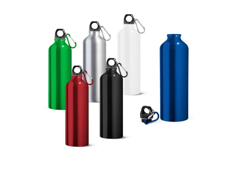 LANDSCAPE L. Borracce sportive in alluminio con moschettone 800 mL FullGadgets.com
