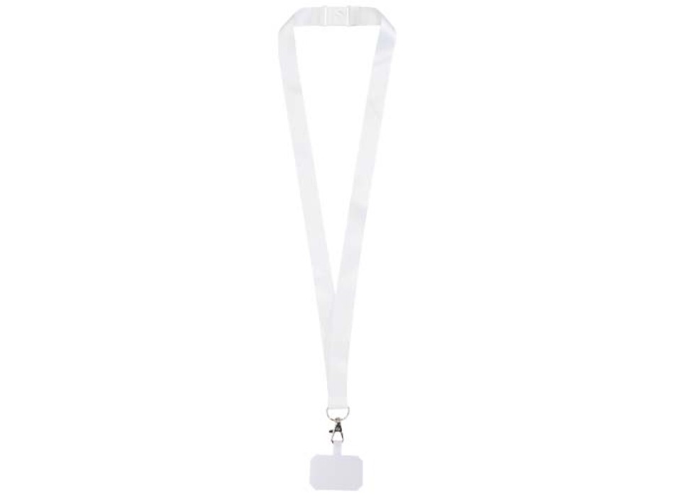 Lanyard con stampa a sublimazione, supporto per telefono e meccanismo di sicurezza Addie  FullGadgets.com