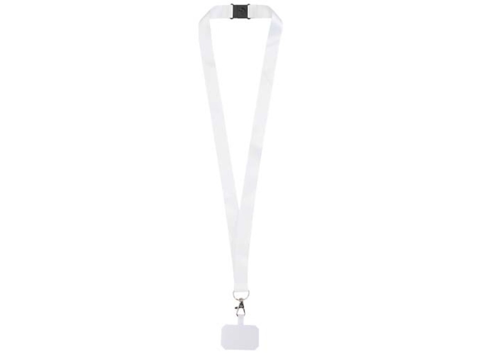 Lanyard con stampa a sublimazione, supporto per telefono e meccanismo di sicurezza Addie  FullGadgets.com