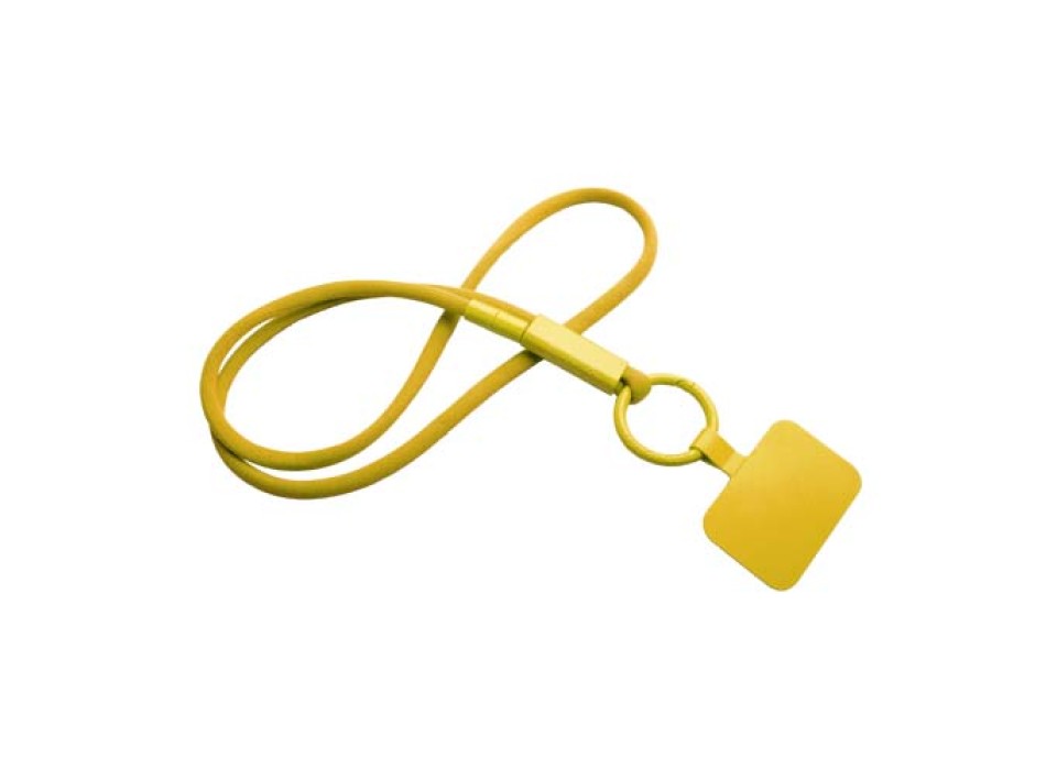 Lanyard con supporto per telefono e tubetto in plastica riciclata Tubyard FullGadgets.com
