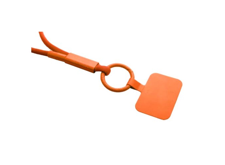 Lanyard con supporto per telefono e tubetto in plastica riciclata Tubyard FullGadgets.com