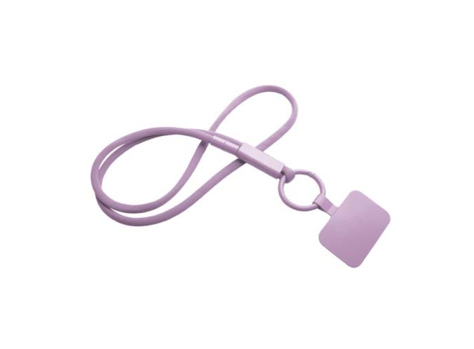 Lanyard con supporto per telefono e tubetto in plastica riciclata Tubyard FullGadgets.com