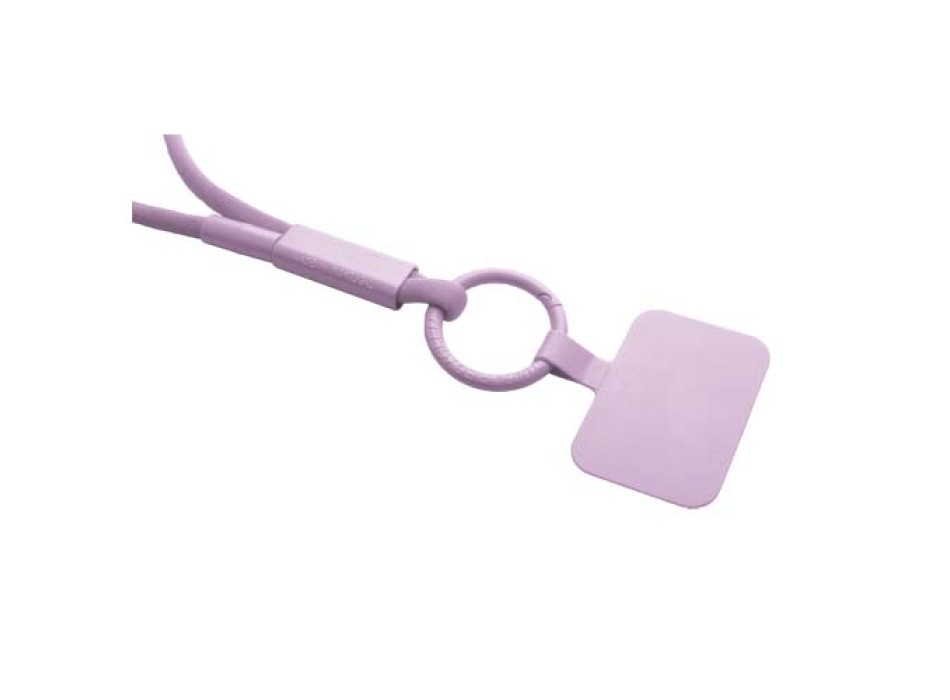 Lanyard con supporto per telefono e tubetto in plastica riciclata Tubyard FullGadgets.com