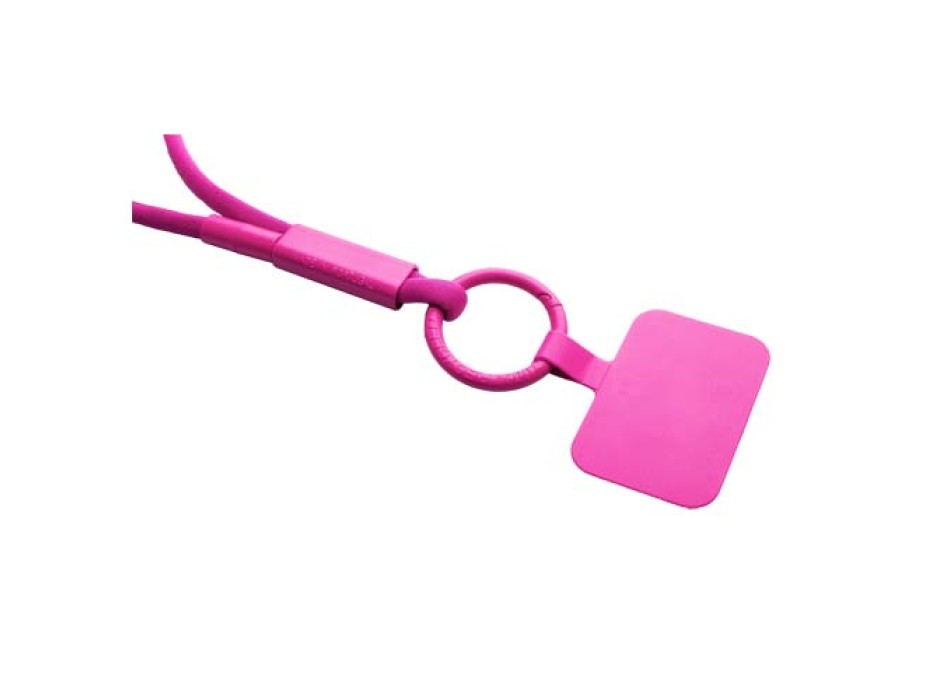 Lanyard con supporto per telefono e tubetto in plastica riciclata Tubyard FullGadgets.com