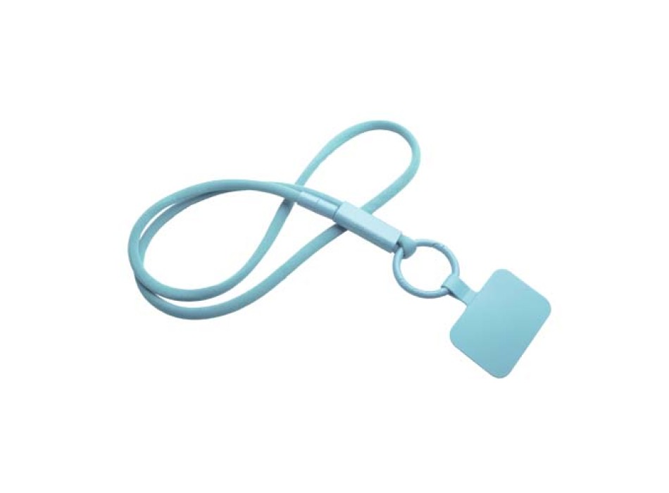 Lanyard con supporto per telefono e tubetto in plastica riciclata Tubyard FullGadgets.com