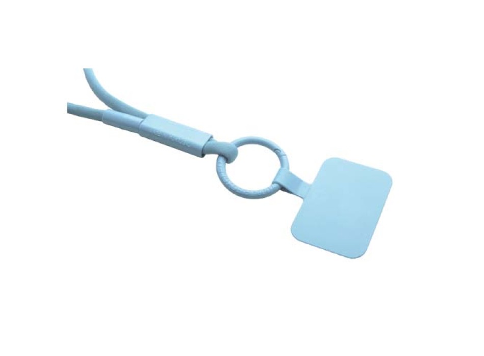 Lanyard con supporto per telefono e tubetto in plastica riciclata Tubyard FullGadgets.com