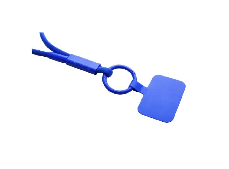 Lanyard con supporto per telefono e tubetto in plastica riciclata Tubyard FullGadgets.com