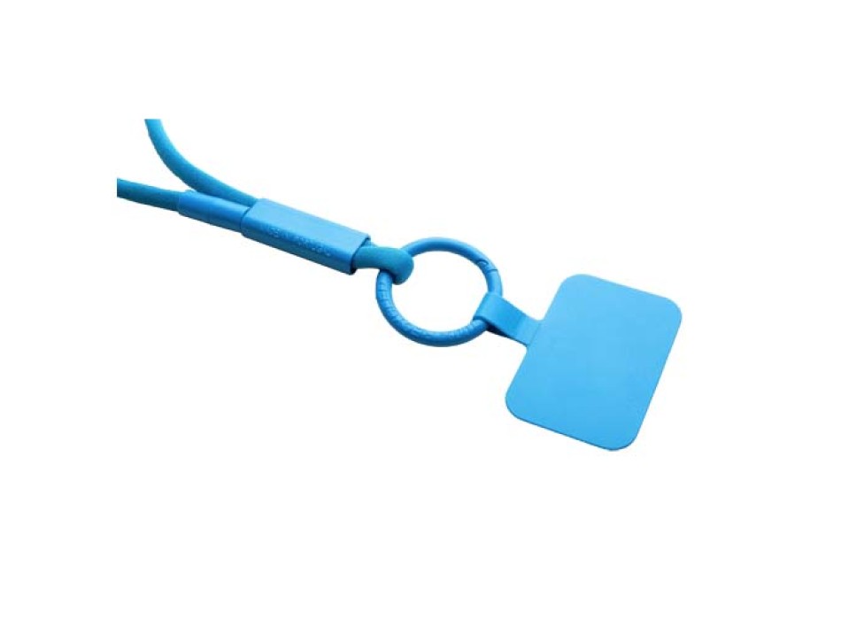 Lanyard con supporto per telefono e tubetto in plastica riciclata Tubyard FullGadgets.com