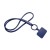 Lanyard con supporto per telefono e tubetto in plastica riciclata Tubyard