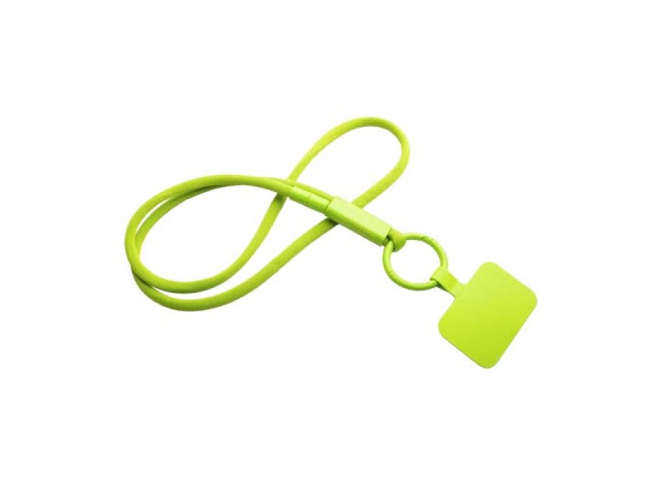 Lanyard con supporto per telefono e tubetto in plastica riciclata Tubyard FullGadgets.com