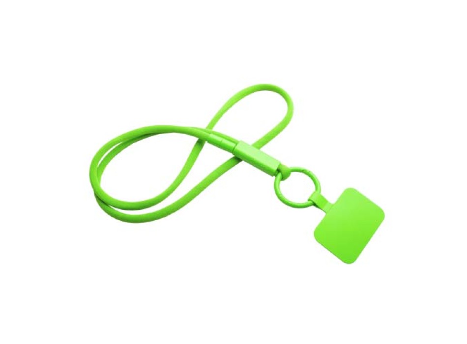 Lanyard con supporto per telefono e tubetto in plastica riciclata Tubyard FullGadgets.com