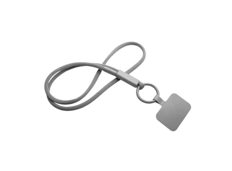 Lanyard con supporto per telefono e tubetto in plastica riciclata Tubyard FullGadgets.com
