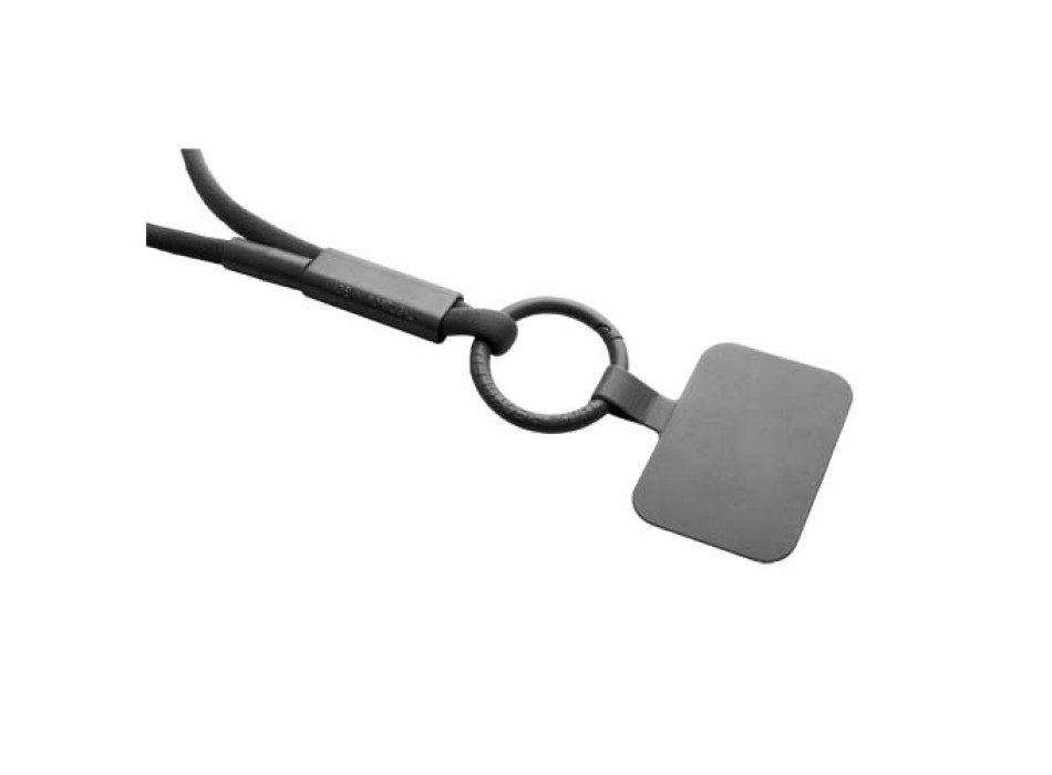 Lanyard con supporto per telefono e tubetto in plastica riciclata Tubyard FullGadgets.com