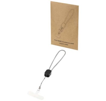 Lanyard da polso riciclato RCS con cavo di ricarica Type-C da 20 W integrato Arich FullGadgets.com
