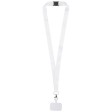 Lanyard in PET riciclato con stampa a sublimazione, supporto per il telefono e meccanismo di sicurezza Addie FullGadgets.com