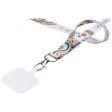 Lanyard in PET riciclato con stampa a sublimazione, supporto per il telefono e meccanismo di sicurezza Addie FullGadgets.com
