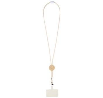 Lanyard per smartphone con dettagli in bambù Adhab FullGadgets.com
