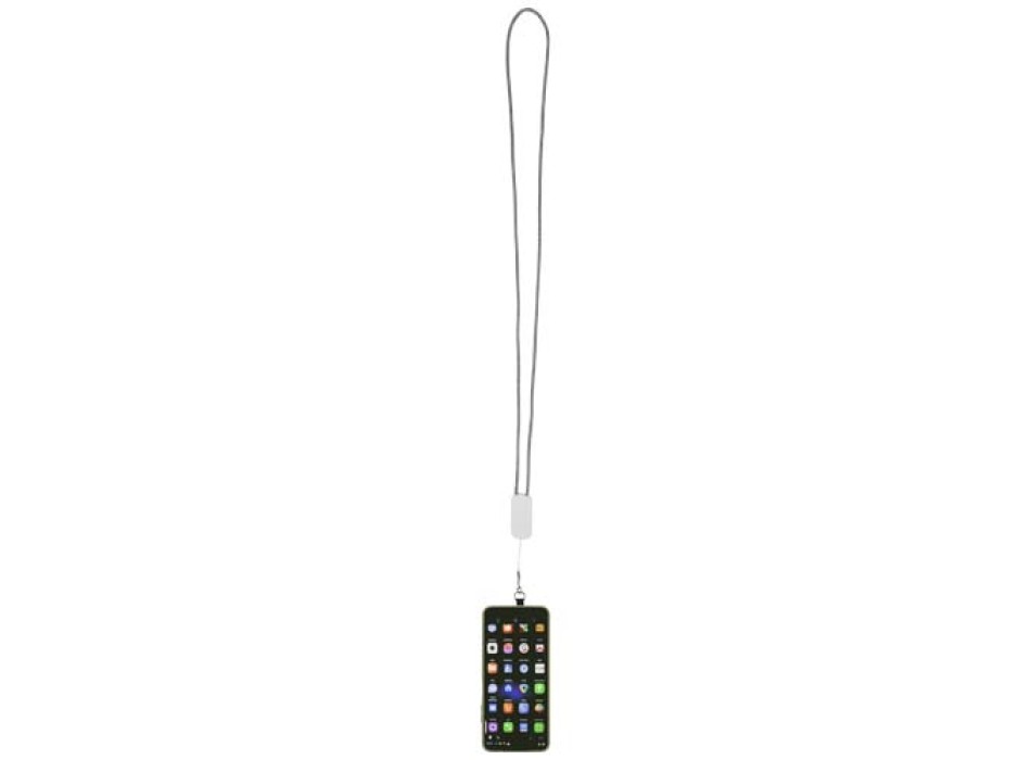 Lanyard per smartphone in plastica riciclata con cavo integrato 5-in-1 da 27 W Anser FullGadgets.com