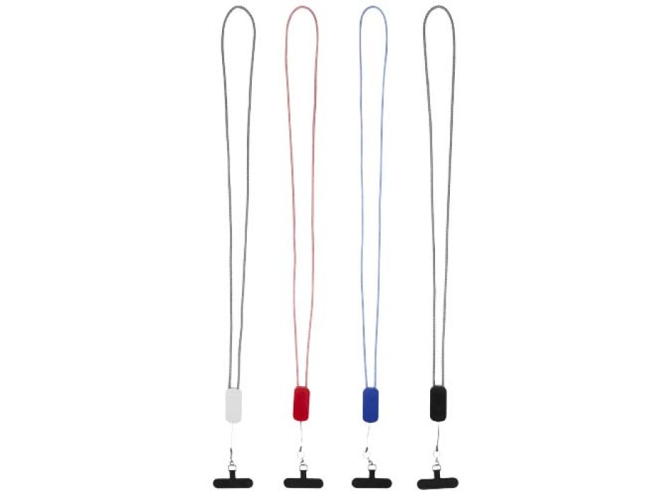 Lanyard per smartphone in plastica riciclata con cavo integrato 5-in-1 da 27 W Anser FullGadgets.com