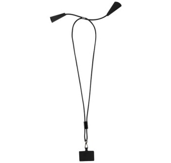 Lanyard per smartphone in plastica riciclata con cavo integrato per la sincronizzazione dati e la ricarica rapida 5 in 1 da 100 W Funi FullGadgets.com