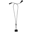 Lanyard per smartphone in plastica riciclata con cavo integrato per la sincronizzazione dati e la ricarica rapida 5 in 1 da 1 FullGadgets.com