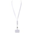 Lanyard per smartphone in plastica riciclata con cavo integrato per la sincronizzazione dati e la ricarica rapida 5 in 1 da 65 W Franz FullGadgets.com