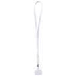 Lanyard per smartphone in plastica riciclata con cavo integrato per la sincronizzazione dati e la ricarica rapida 5 in 1 da 65 W Franz FullGadgets.com