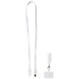 Lanyard per smartphone in plastica riciclata con cavo integrato per la sincronizzazione dati e la ricarica rapida 5 in 1 da 65 W Franz FullGadgets.com